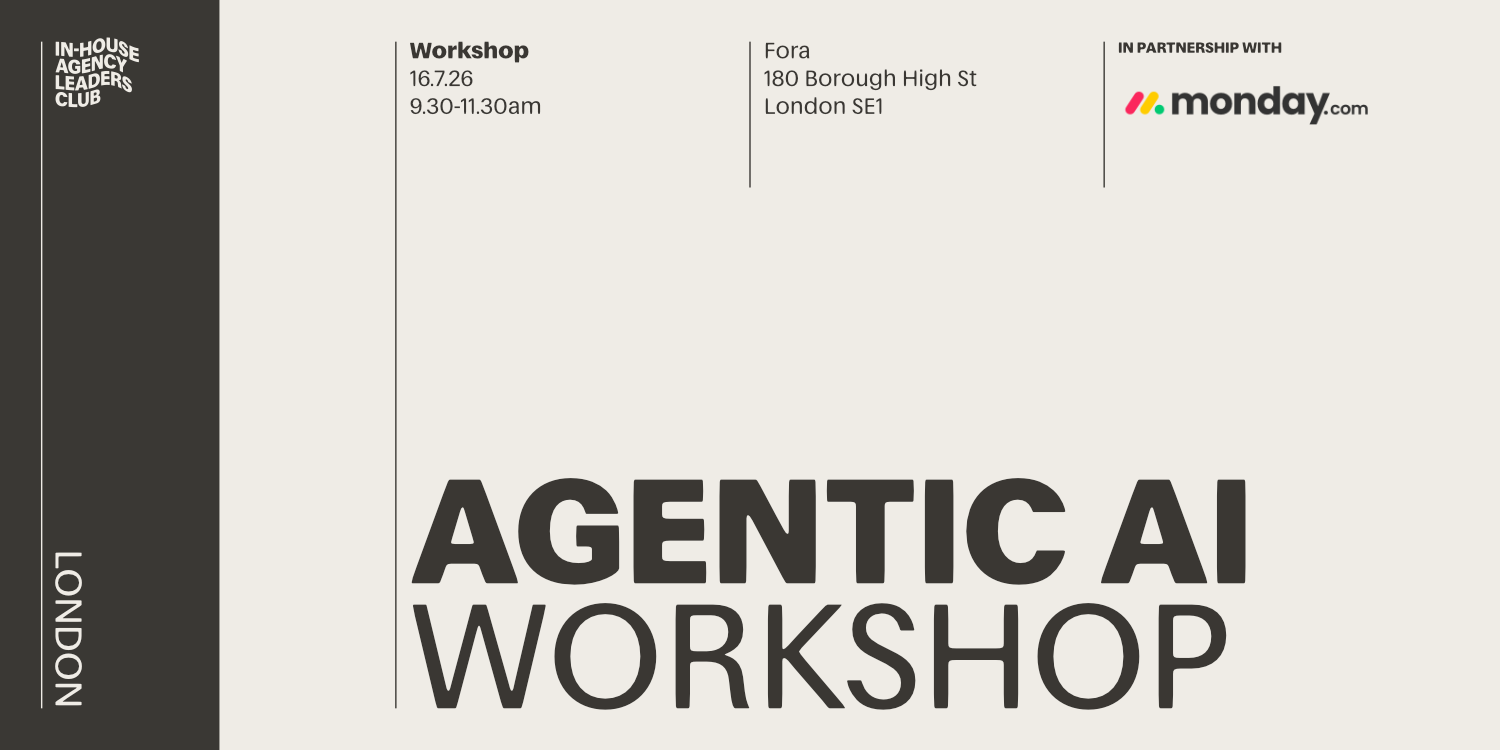 Agentic AI Workshop - IHALC - In-House Agency Leaders Club